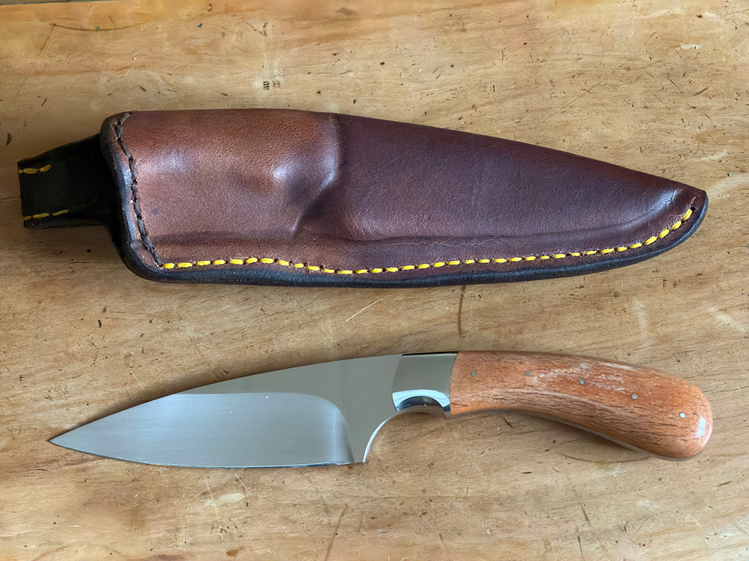 The Jagersfontein Knife | Stainless Steel & Giraffe Bone/Wood