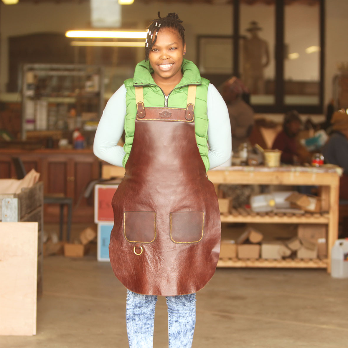 Winterton Leather Apron